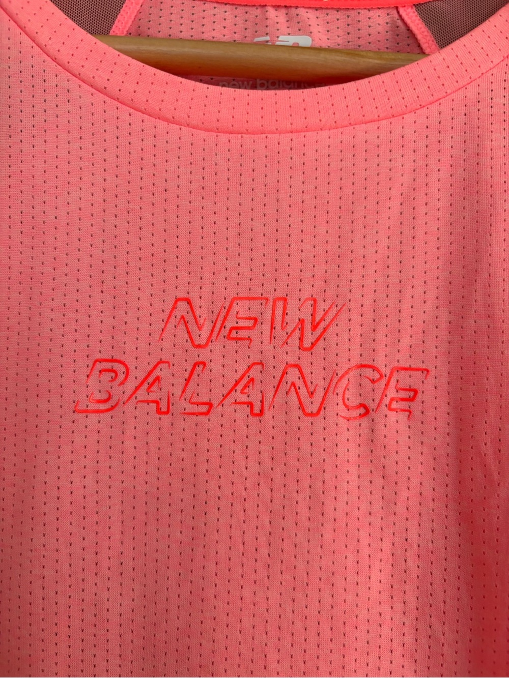 New Balance Women's Coral Short-Sleeve Athletic Tee - Picture 4 of 7